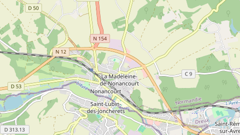 Carte de localisation de l'évènement
