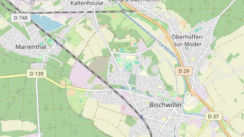 Carte de localisation de l'évènement