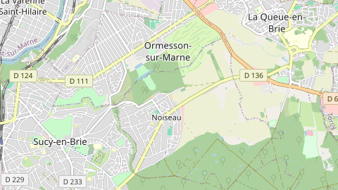 Carte de localisation de l'évènement