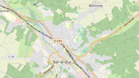 Carte de localisation de l'évènement