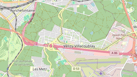 Carte de localisation de l'évènement