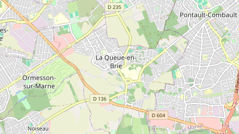 Carte de localisation de l'évènement