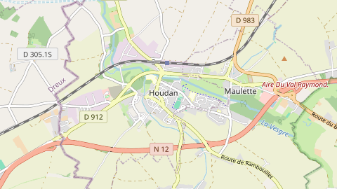Carte de localisation de l'évènement