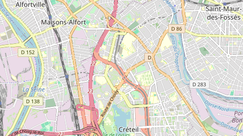 Carte de localisation de l'évènement