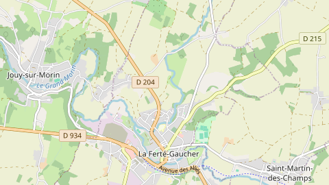Carte de localisation de l'évènement