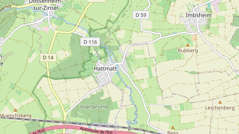 Carte de localisation de l'évènement