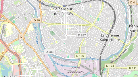 Carte de localisation de l'évènement