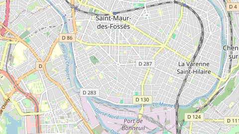 Carte de localisation de l'évènement