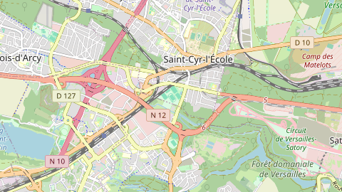 Carte de localisation de l'évènement