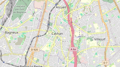 Carte de localisation de l'évènement