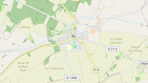 Carte de localisation de l'évènement