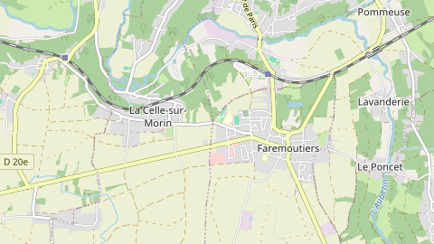 Carte de localisation de l'évènement