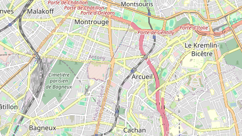 Carte de localisation de l'évènement