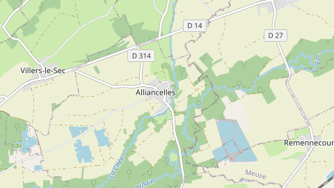 Carte de localisation de l'évènement