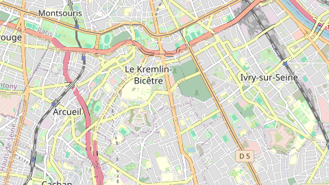 Carte de localisation de l'évènement