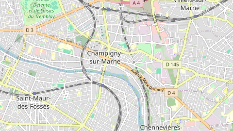 Carte de localisation de l'évènement