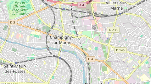 Carte de localisation de l'évènement