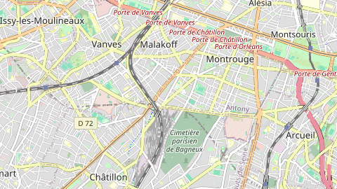 Carte de localisation de l'évènement