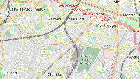 Carte de localisation de l'évènement