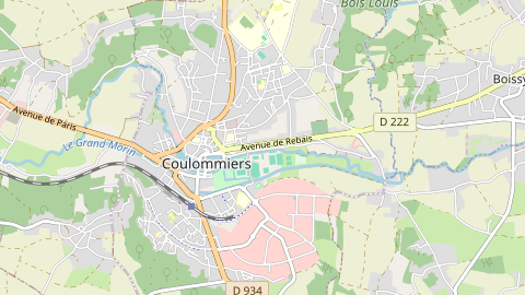 Carte de localisation de l'évènement
