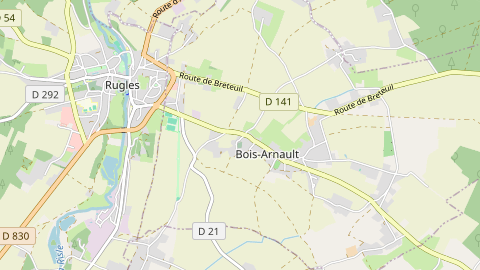 Carte de localisation de l'évènement