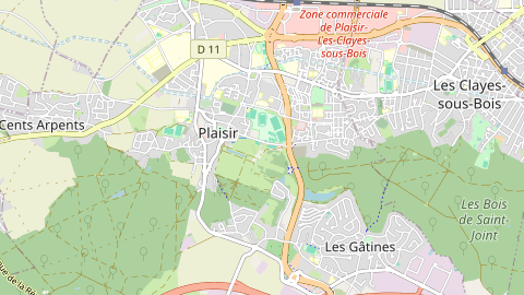 Carte de localisation de l'évènement
