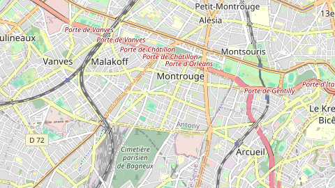 Carte de localisation de l'évènement