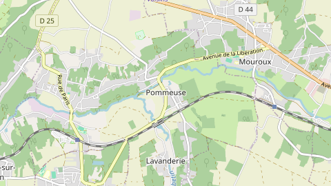 Carte de localisation de l'évènement