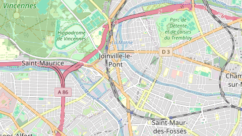 Carte de localisation de l'évènement