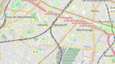 Carte de localisation de l'évènement