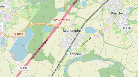 Carte de localisation de l'évènement