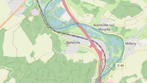 Carte de localisation de l'évènement
