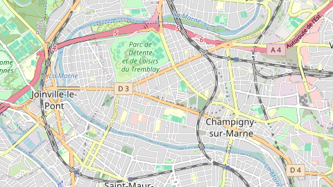Carte de localisation de l'évènement