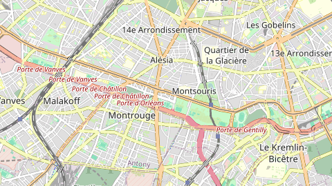 Carte de localisation de l'évènement