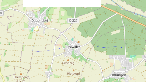 Carte de localisation de l'évènement