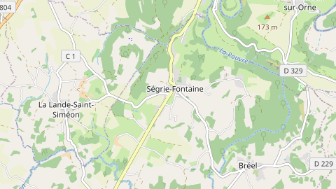 Carte de localisation de l'évènement