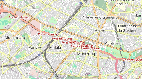 Carte de localisation de l'évènement