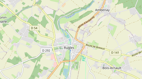 Carte de localisation de l'évènement
