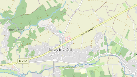 Carte de localisation de l'évènement