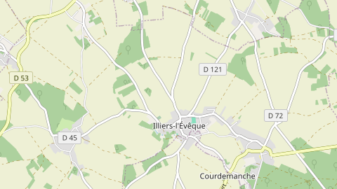 Carte de localisation de l'évènement