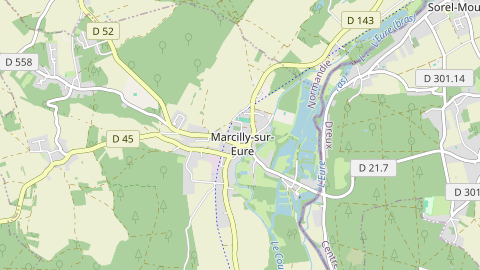 Carte de localisation de l'évènement
