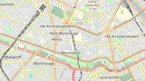 Carte de localisation de l'évènement