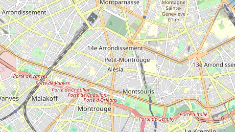 Carte de localisation de l'évènement