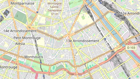 Carte de localisation de l'évènement