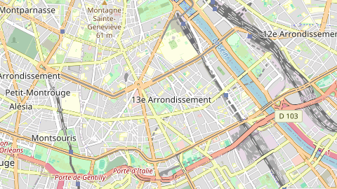 Carte de localisation de l'évènement