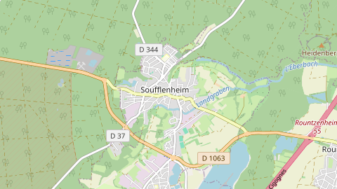 Carte de localisation de l'évènement