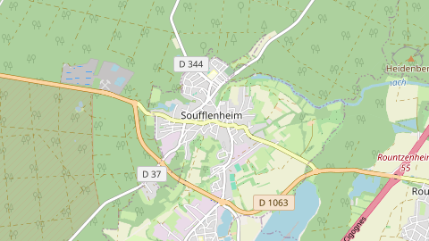 Carte de localisation de l'évènement