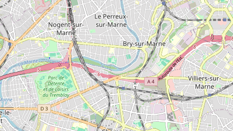 Carte de localisation de l'évènement