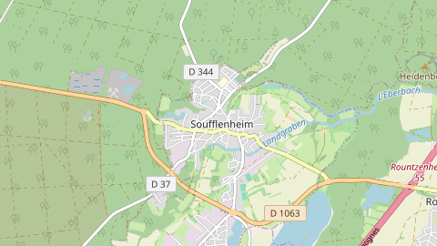 Carte de localisation de l'évènement