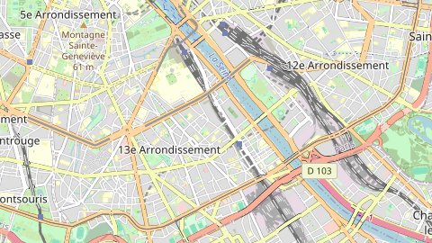 Carte de localisation de l'évènement